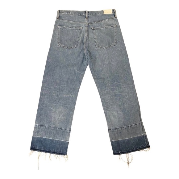 Citizens of Humanity Cora Crop Jeans with Undone Hem - Picture 8 of 10
